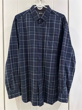 Haggar Clothing flannel shirt